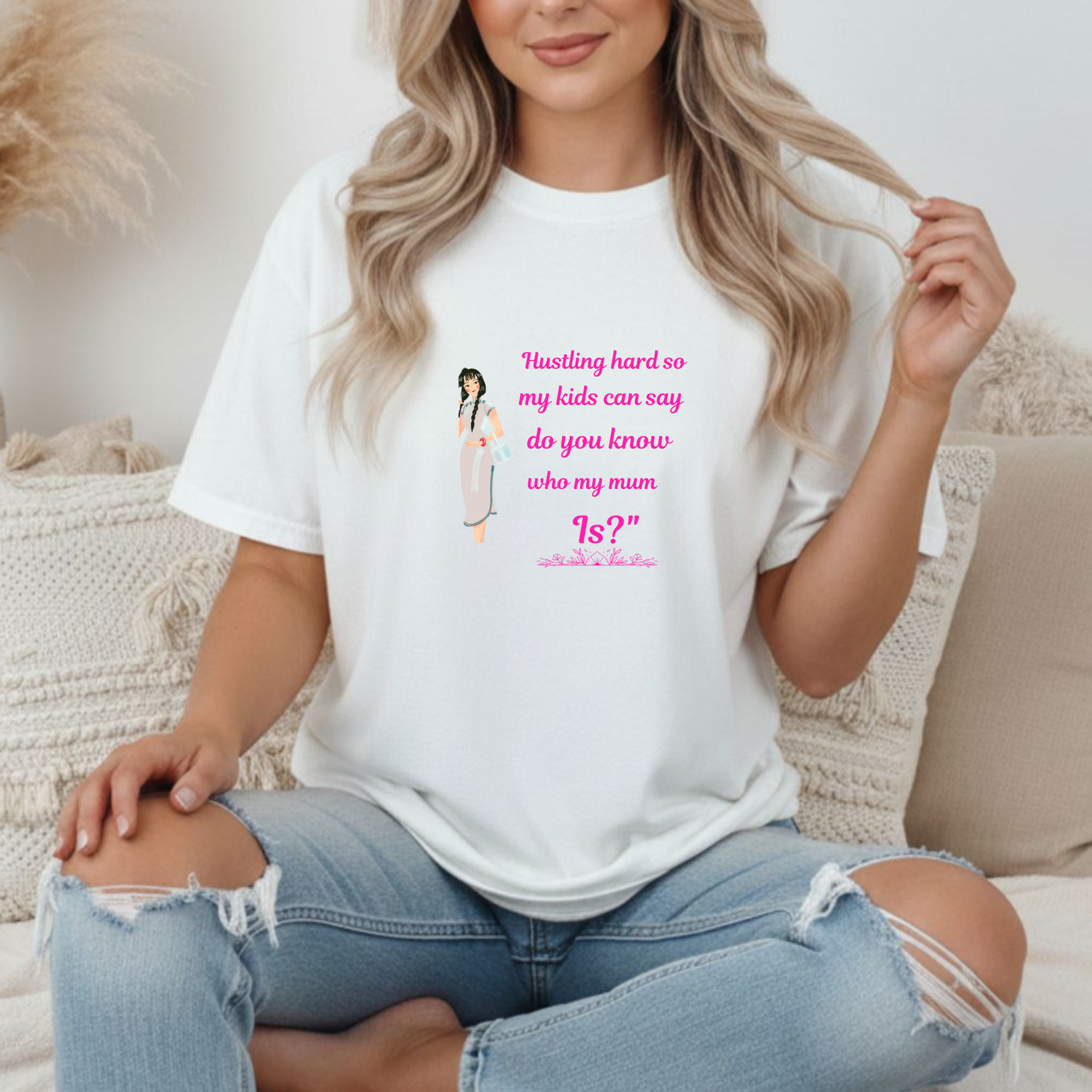 Hustling mum T-shirt