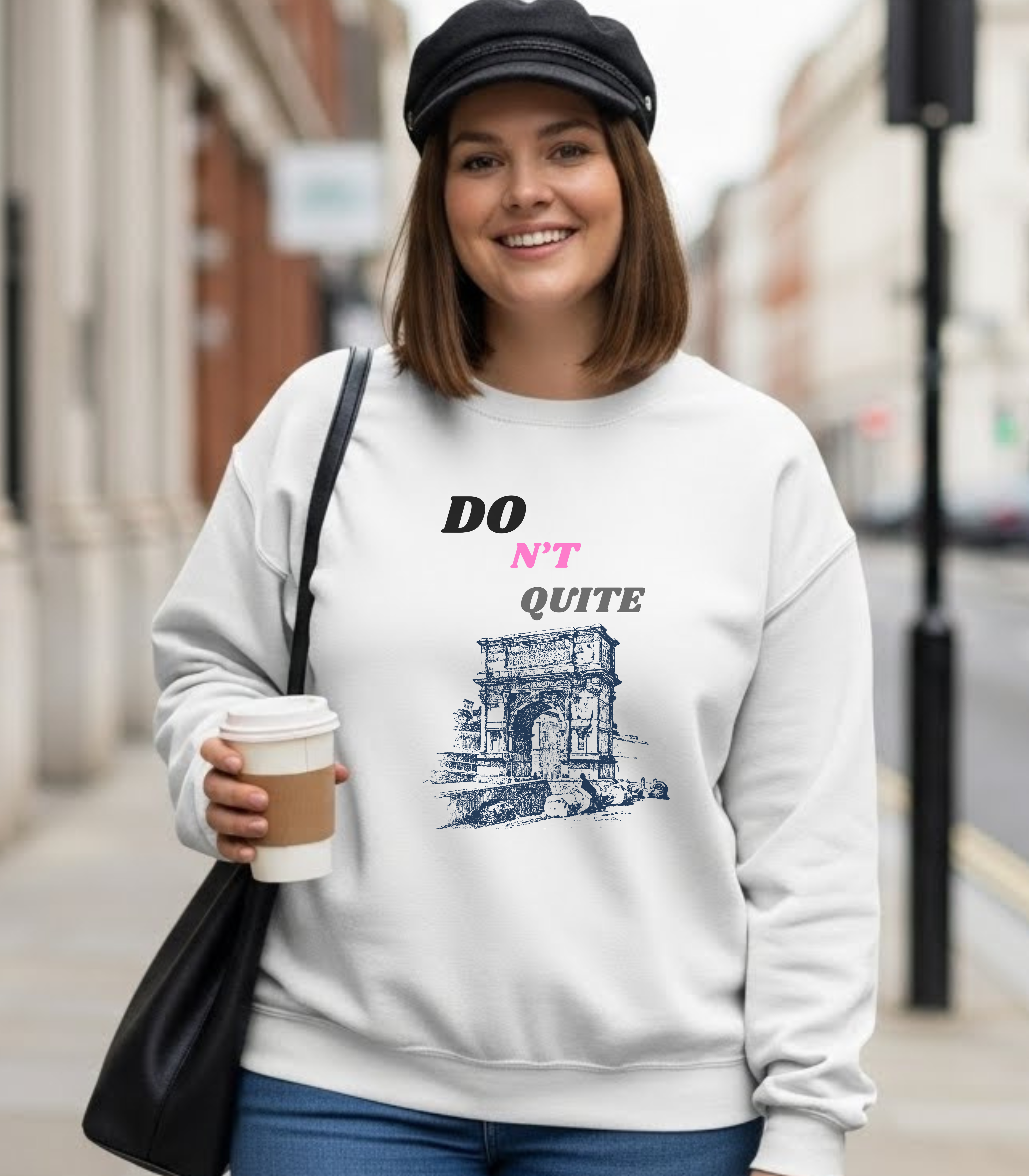 Do Not Quit Motivational Sweatshirt | Inspirational Quote Hoodie for Women & Men